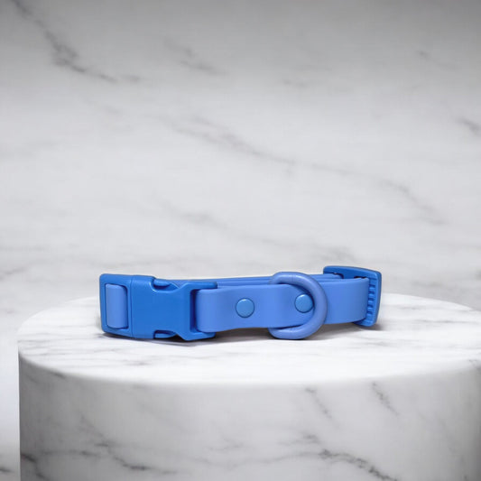 Waterproof Blue Dog Collar image 0