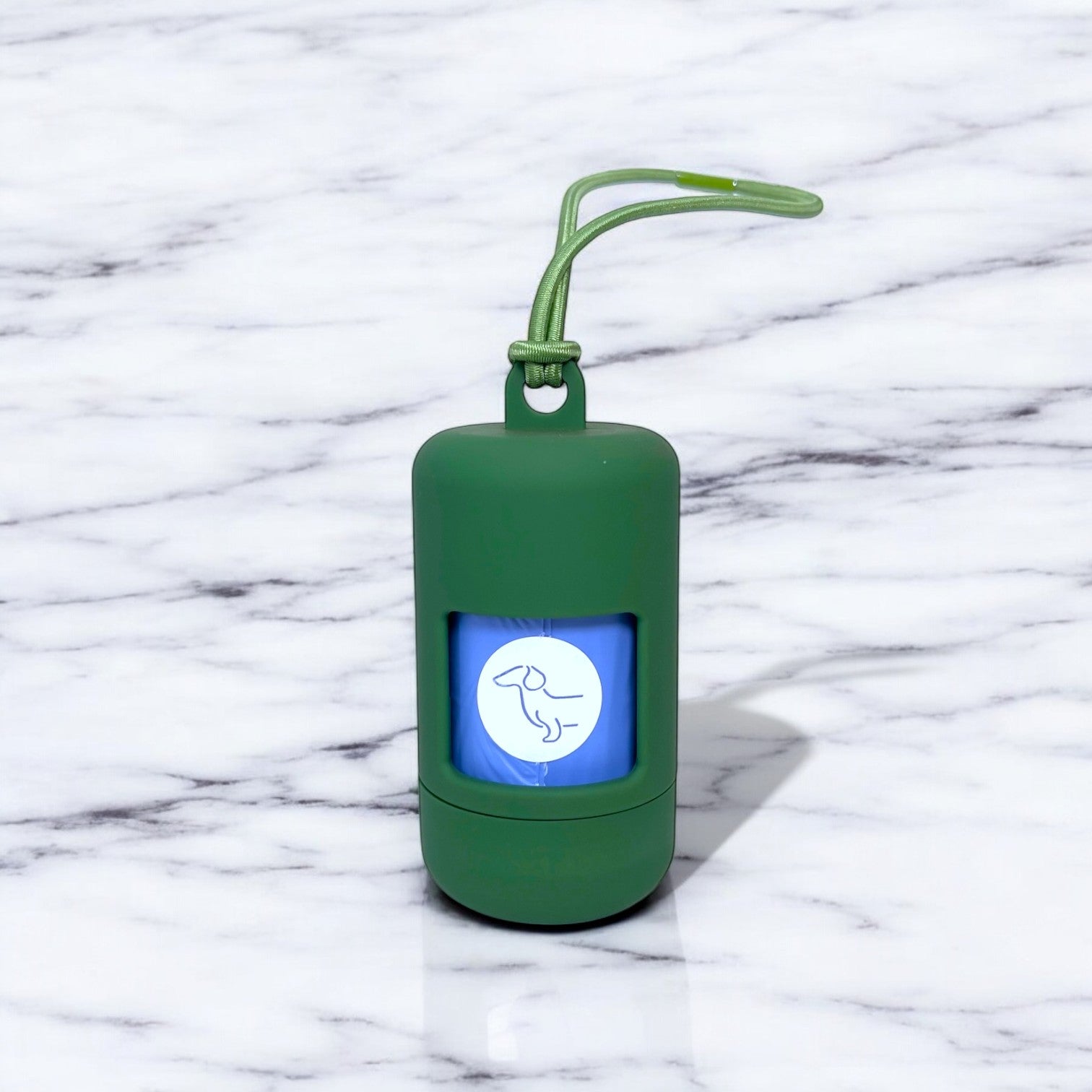 Green Dog Poo Bag Dispenser image 0