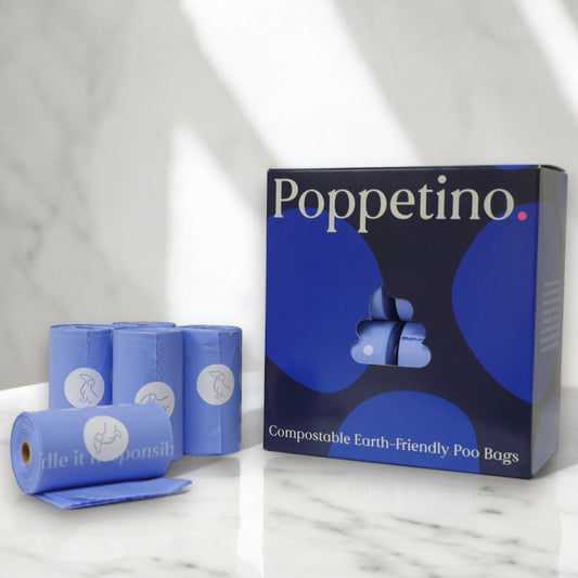 Compostable Scented Poo Bags 16 Rolls image 0