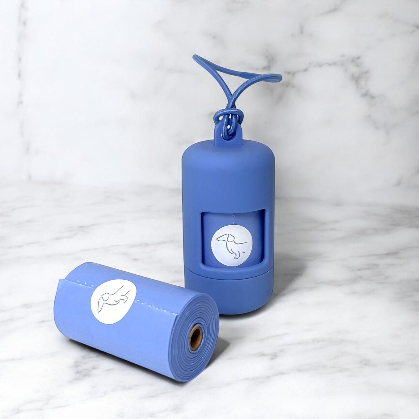 Blue Dog Poo Bag Dispenser image 0