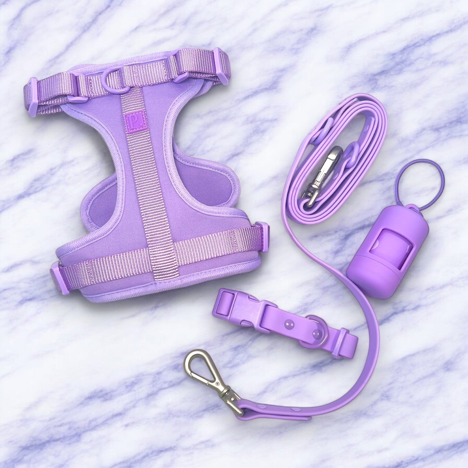 Lilac Dog Walking Set image 0